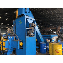 Horizontal Steel Copper Brass Chips Briquetting Press System